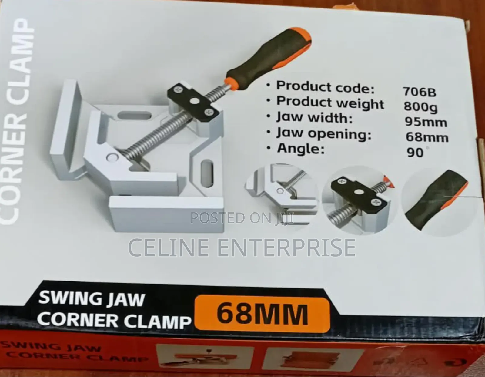Adjustable 90-Degree Angle Clamp