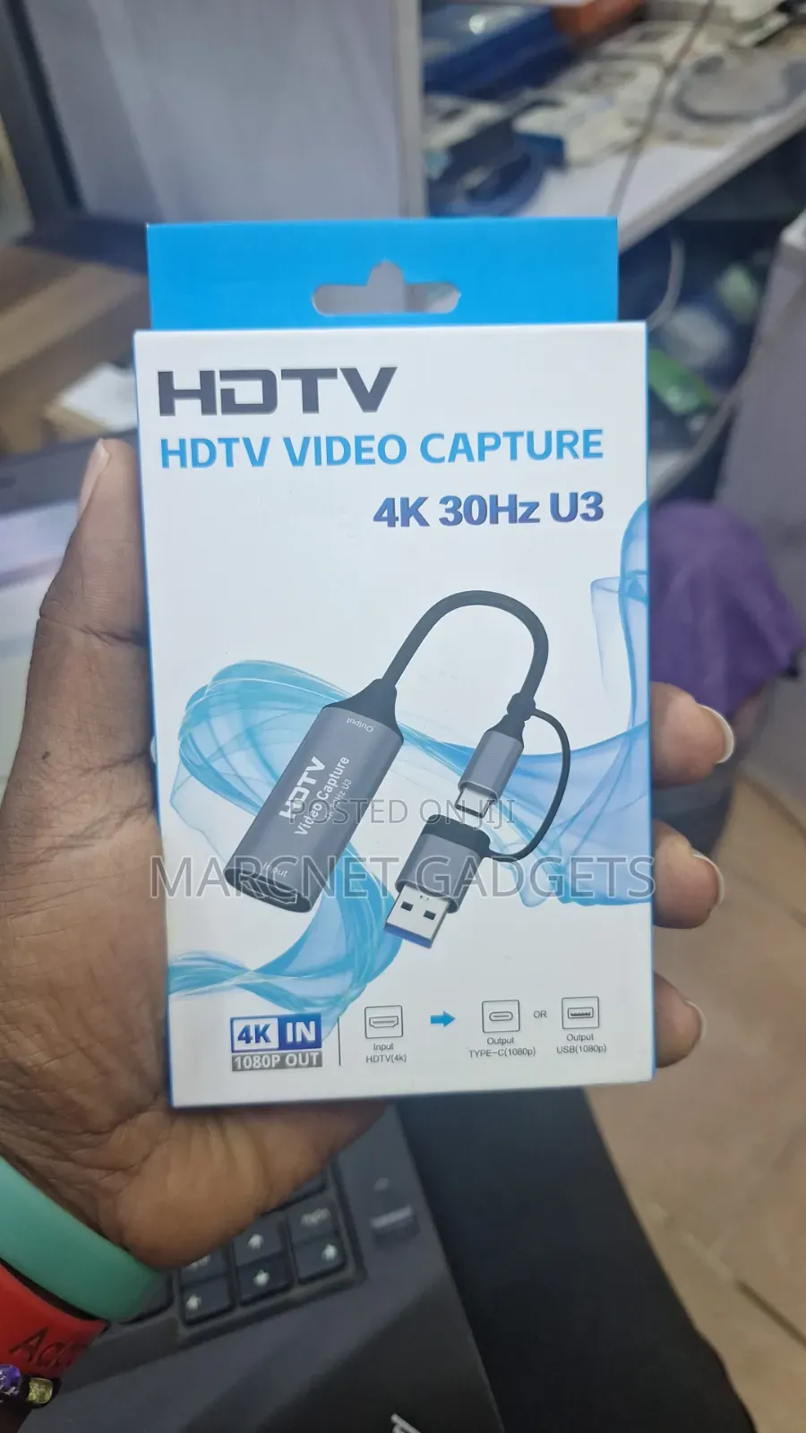 Capture Card 2 in 1 USB a and Type C