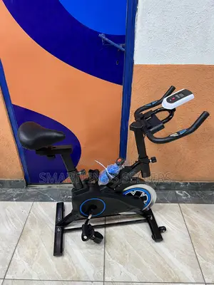 Adjustable Indoor Spin Bike for Home Gym and Weight Loss