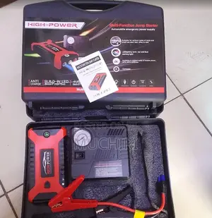 Car Battery Jumpstarter Pack With Tyre Pressure Pump