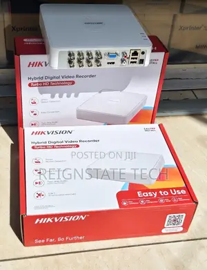 8 Channel Hikvision DVR With Clear Video and 2-Way Audio