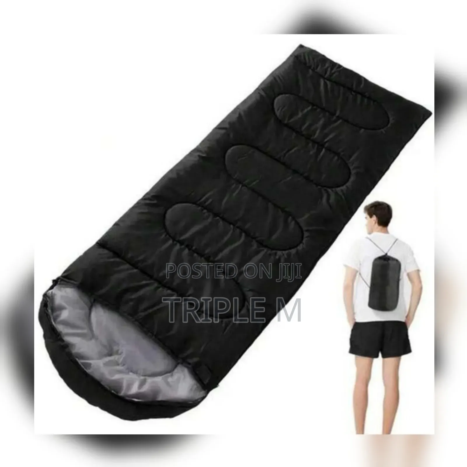 Heavy Duty Sleeping Bag – Available in Black, Green & Blue