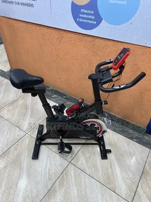 Adjustable Resistance Spin Bike for Home Fitness and Cardio Workouts