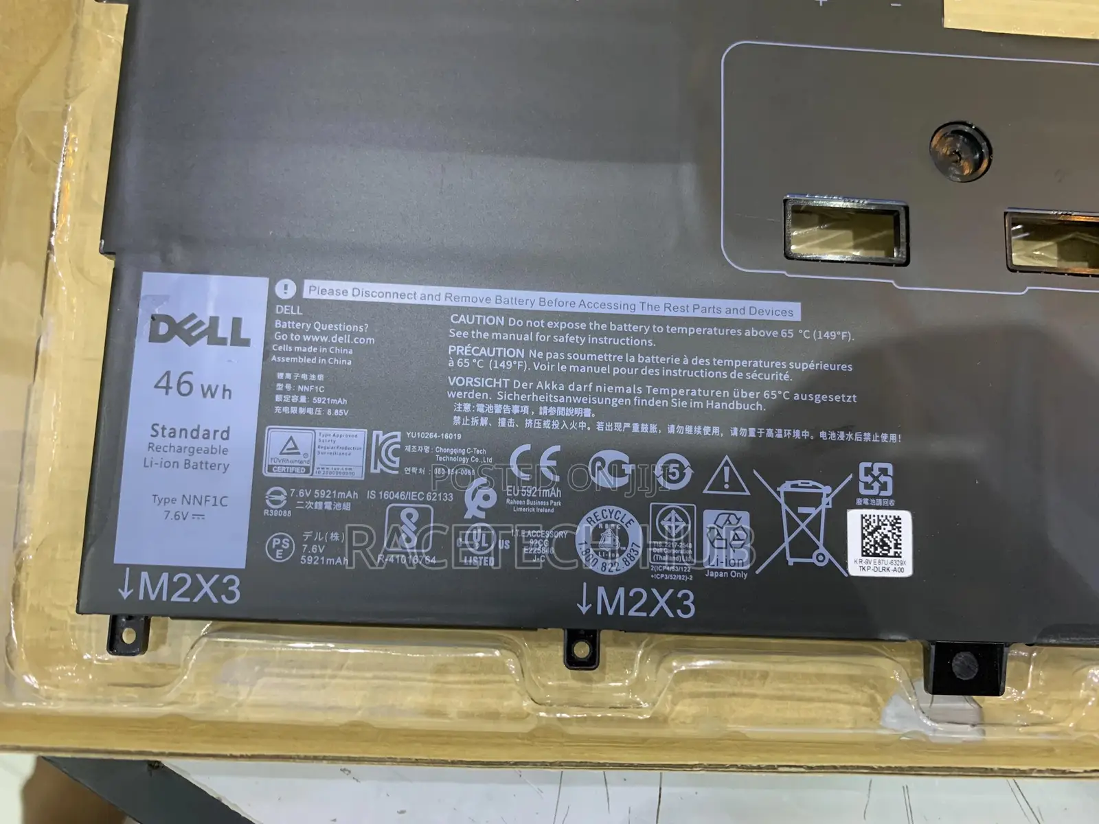 Dell Nnf1c Original Battery