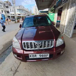 Toyota Land Cruiser Prado 2007 Maroon