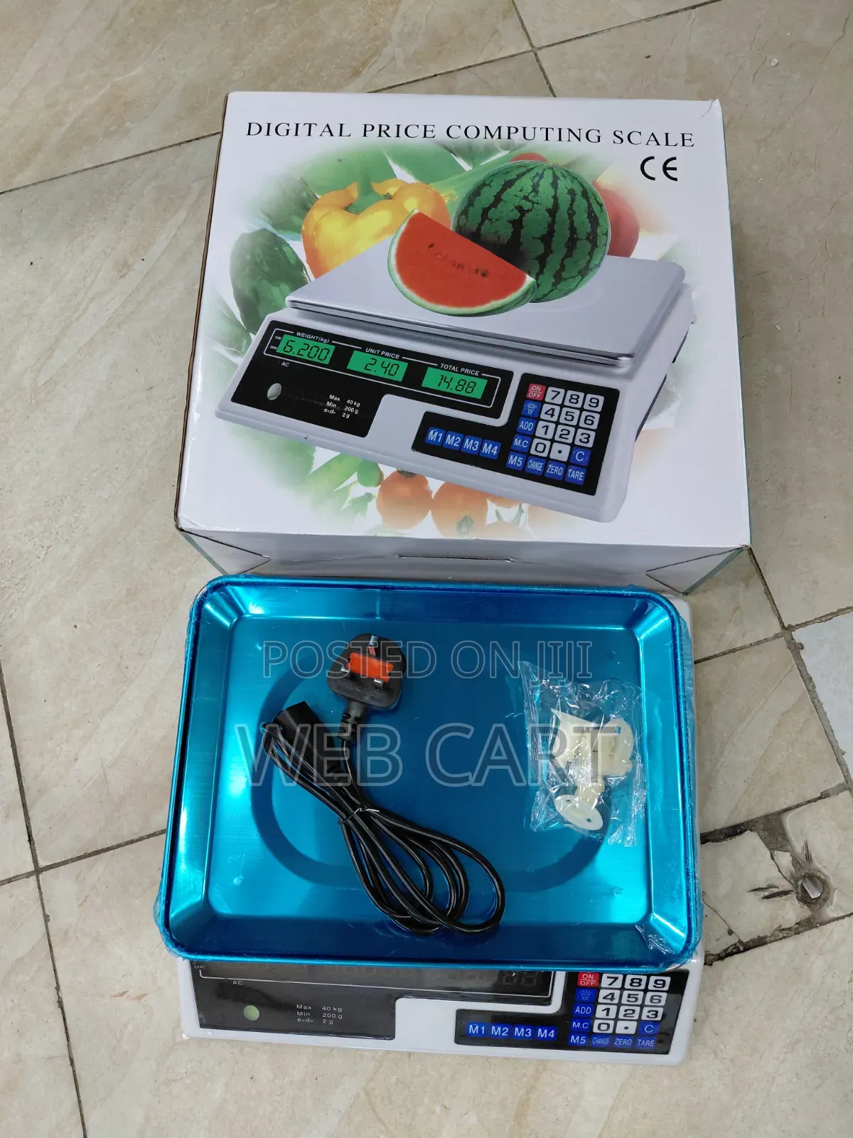 ACS 40 Digital Armless Weighing Scale