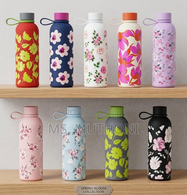Spring Stainless Steel Thermo Bottle Collection - main view