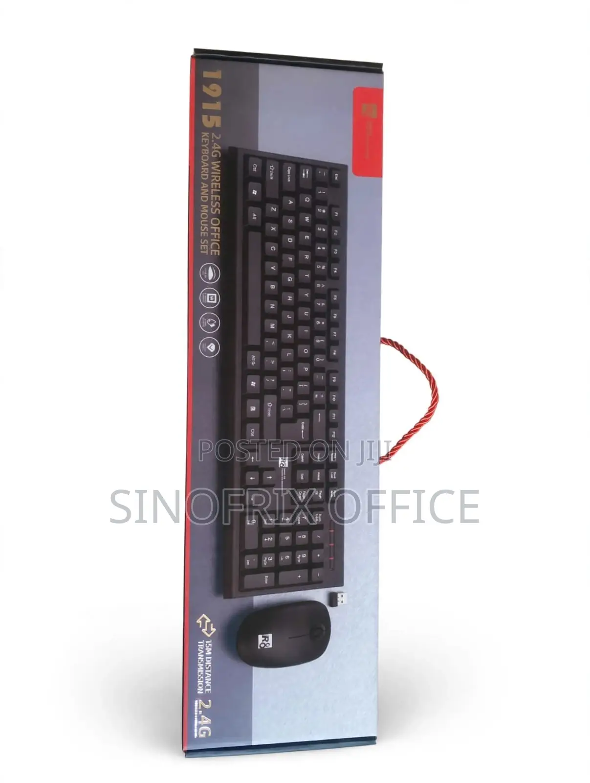 R8 1915 2.4G Wireless Keyboard & Mouse Combo