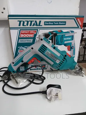 Total 900w Corded Impact Drill