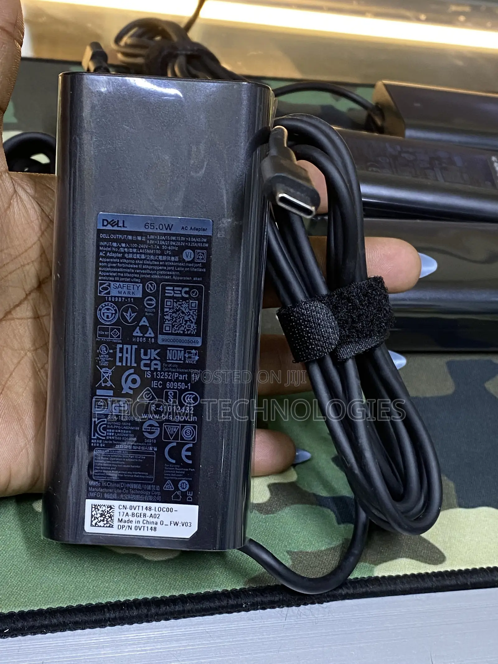 Dell Type C 65W Adapter