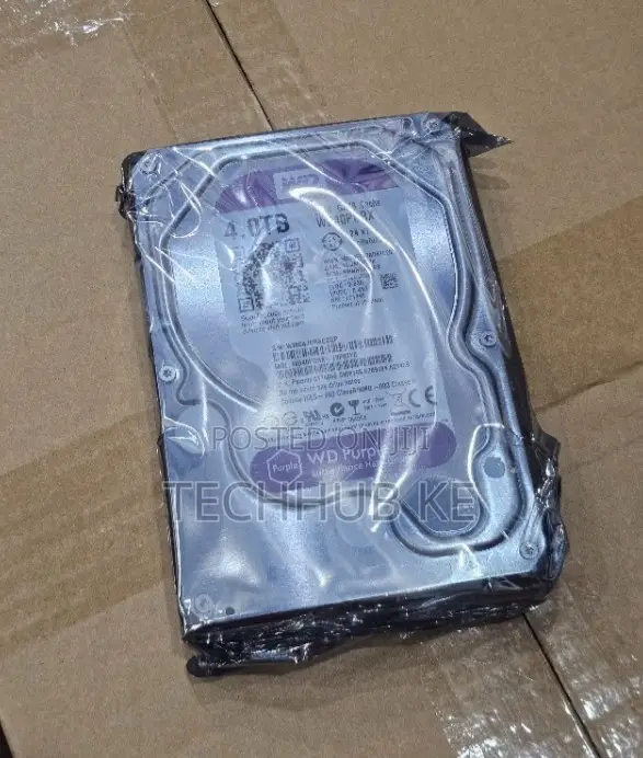 Purple Internal 4TB Hard Drive 64MB Cache 3.5" 5400 RPM for Desktop