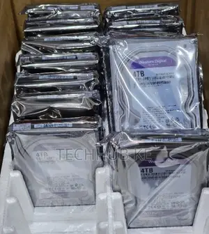 4TB HDD Purple Drive Desktop Computer Desktop Mechanical Hard Drive