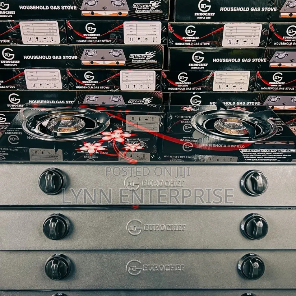 Eurochef Glass 2 Burner Cooker Glass Top