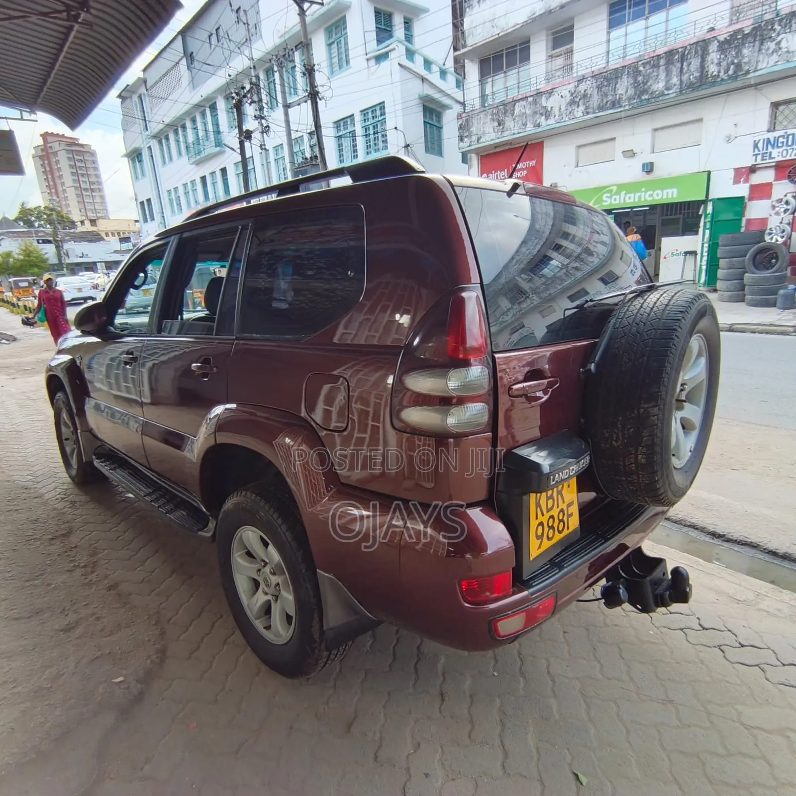 Toyota Land Cruiser Prado 2007 Maroon