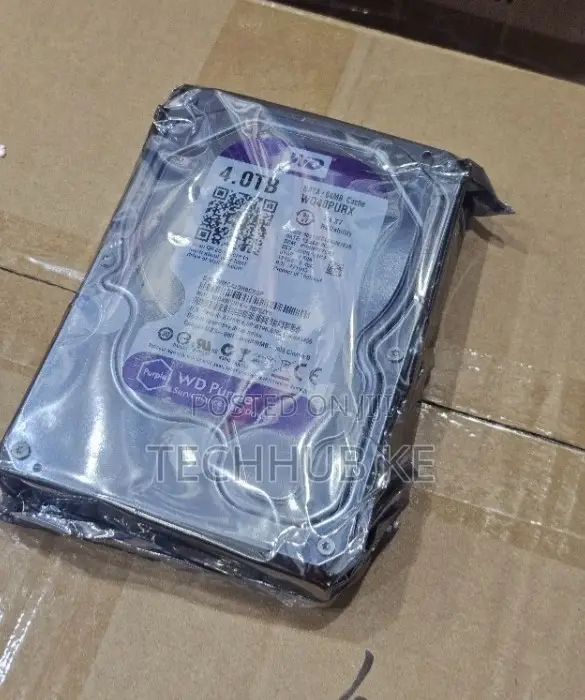 4TB 3.5 Inch SATA HDD Hard Disk Drive WD10PURX