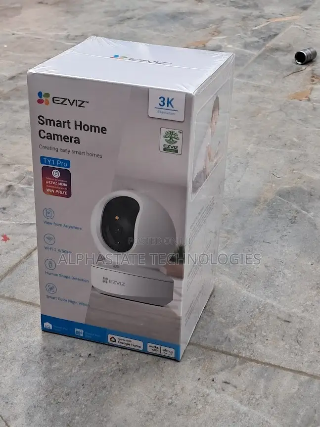 EZVIZ TY1 Pro Indoor PTZ WiFi Camera 3K