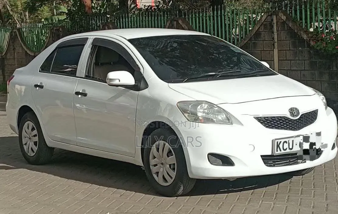 Toyota Belta 2012 White