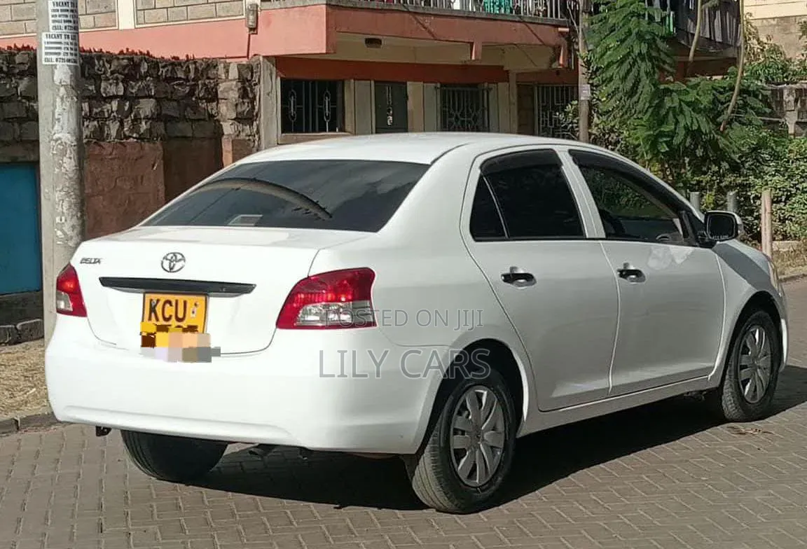 Toyota Belta 2012 White