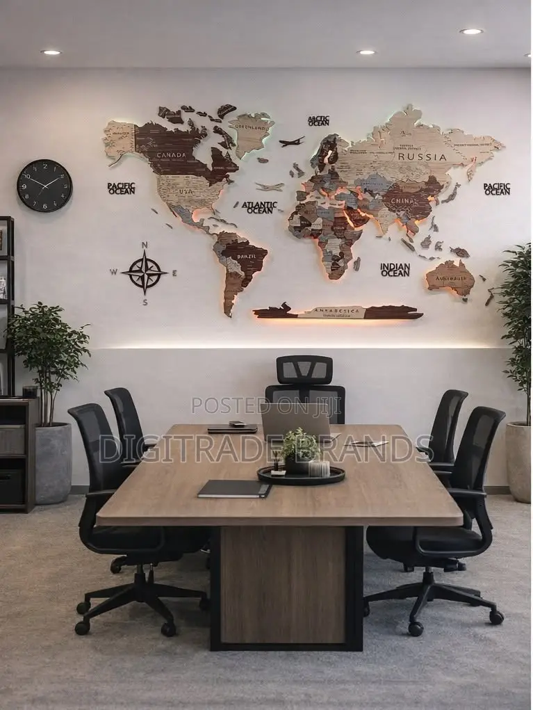 3D Office Wall Logos