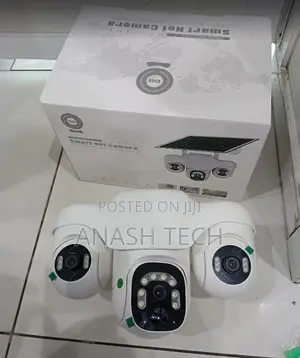 Triple Screen V380 Pro Solar Security Camera With PTZ