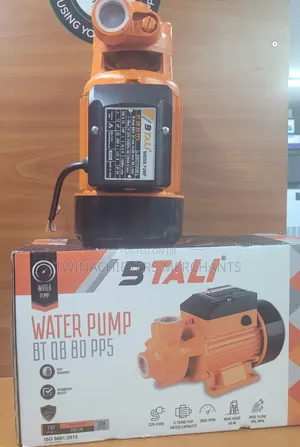 1hp Water Booster Pump 60mtrs Head