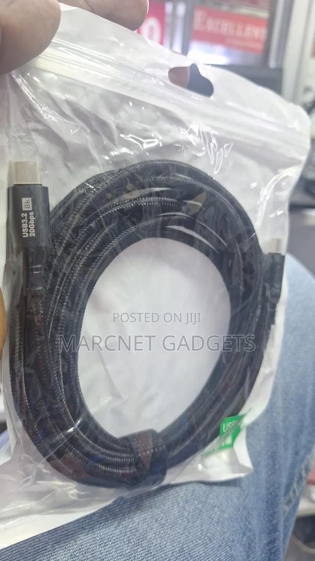 3.2 Gen USB Type C to USB Type C Cable Brainded With Alt Display - main view
