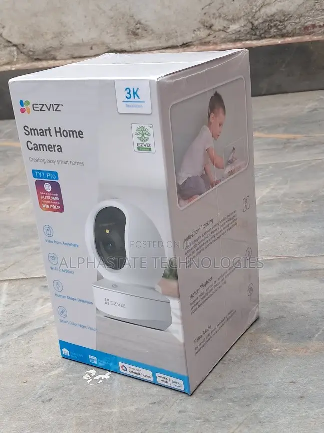 EZVIZ TY1 Pro Wireless Indoor PTZ Security Camera