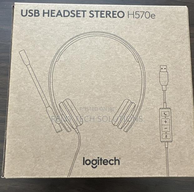 Logitech H570E USB Headset || Logitech H570E USB Headset - main view