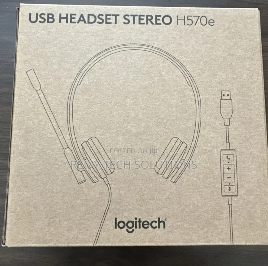 Logitech H570E USB Headset || Logitech H570E USB Headset