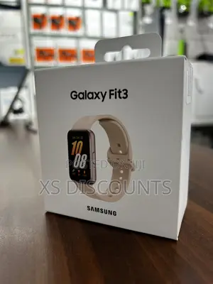 Galaxy Fit3 Samsung Watch Pink Gold