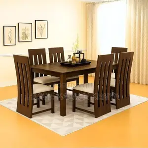 Dining Set; Modern Wooden Kitchen Dining Set for Family Homes
