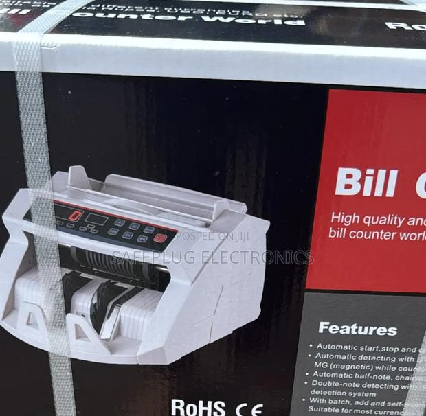 Bill Counter Machine With Fake Note Detector - main view