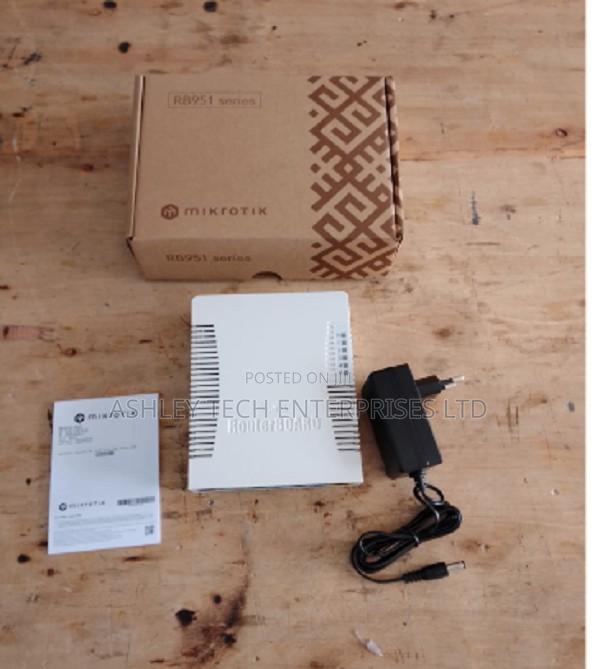 Compact MikroTik WiFi Router With PoE Output - main view