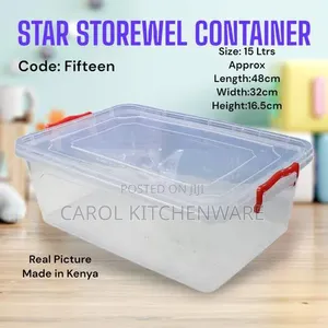 10 LTR Storage Container/ Plastic Container With Lid