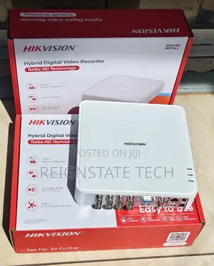 8 Channels Hybrid DVR Hikvision With Two Way Audio