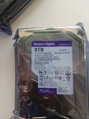 High Speed Wd Purple 8TB Surveillance Internal Hard Disk Drive