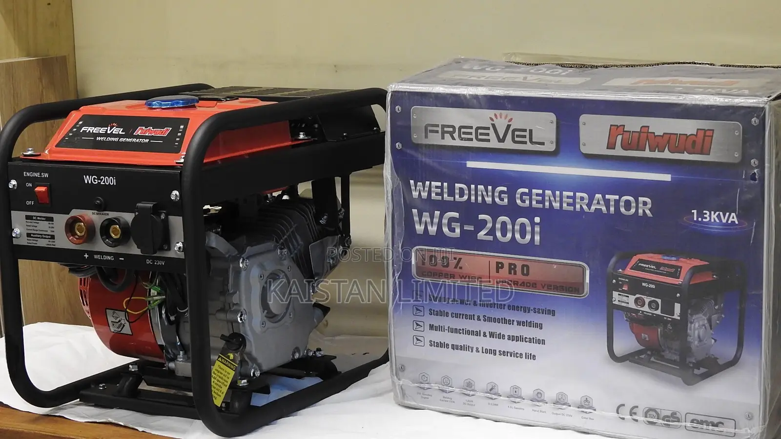 Freevel Wg-200i Dc Welding Generator - Welding Machine