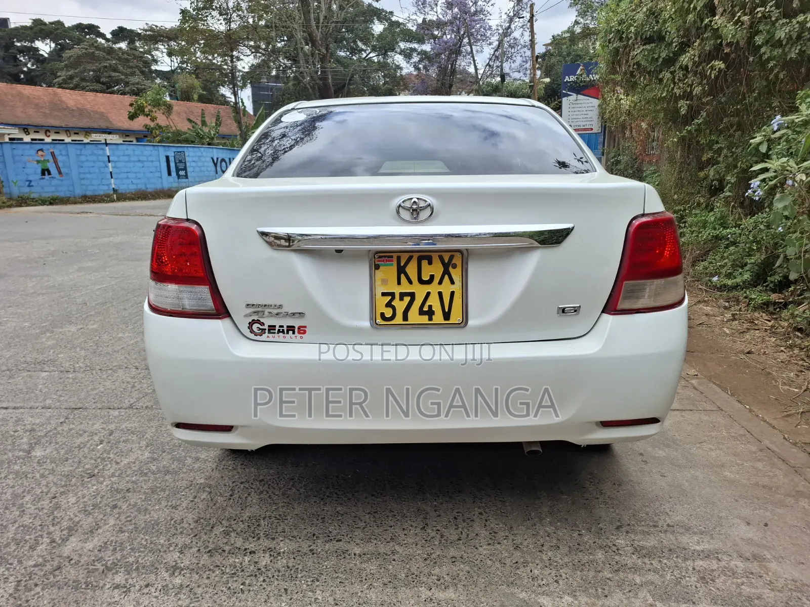 Toyota Axio 1.5 X 2WD 2012 White