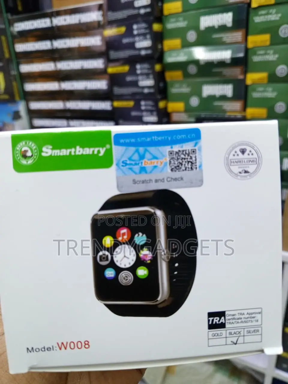 W008 Smartwatch With SIM Card and Memory Expansion
