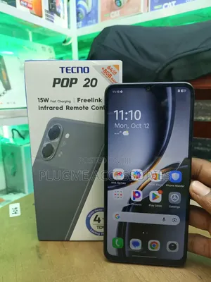 New Tecno Pop 20 128 GB Black