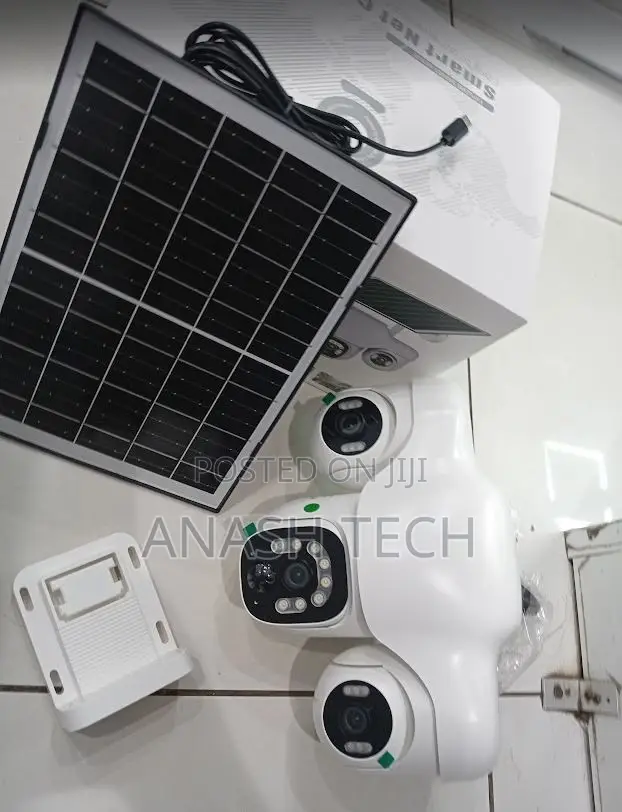 V380 VTS31 4G Triple LENS Solar Powered All PTZ(Rotating) Camera
