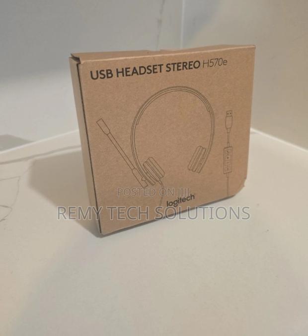 Logitech H570e Wired Headphone - main view