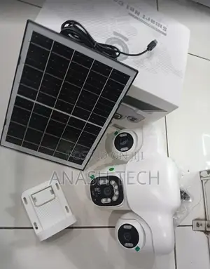 3LENS All Rotating PTZ 4G Triple Lens Solar Powered Outdoor Camera
