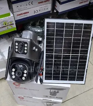 Dual Lens 4G Solar Security Camera for Home and Business