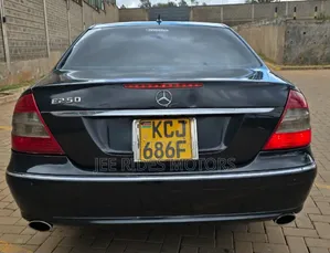 Mercedes-Benz E250 2010 Matt Black