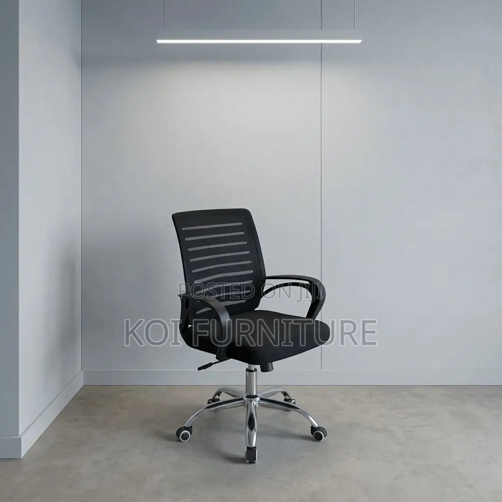 Office Chairs; Mid Backrest Ergonomical Office Staff Seat