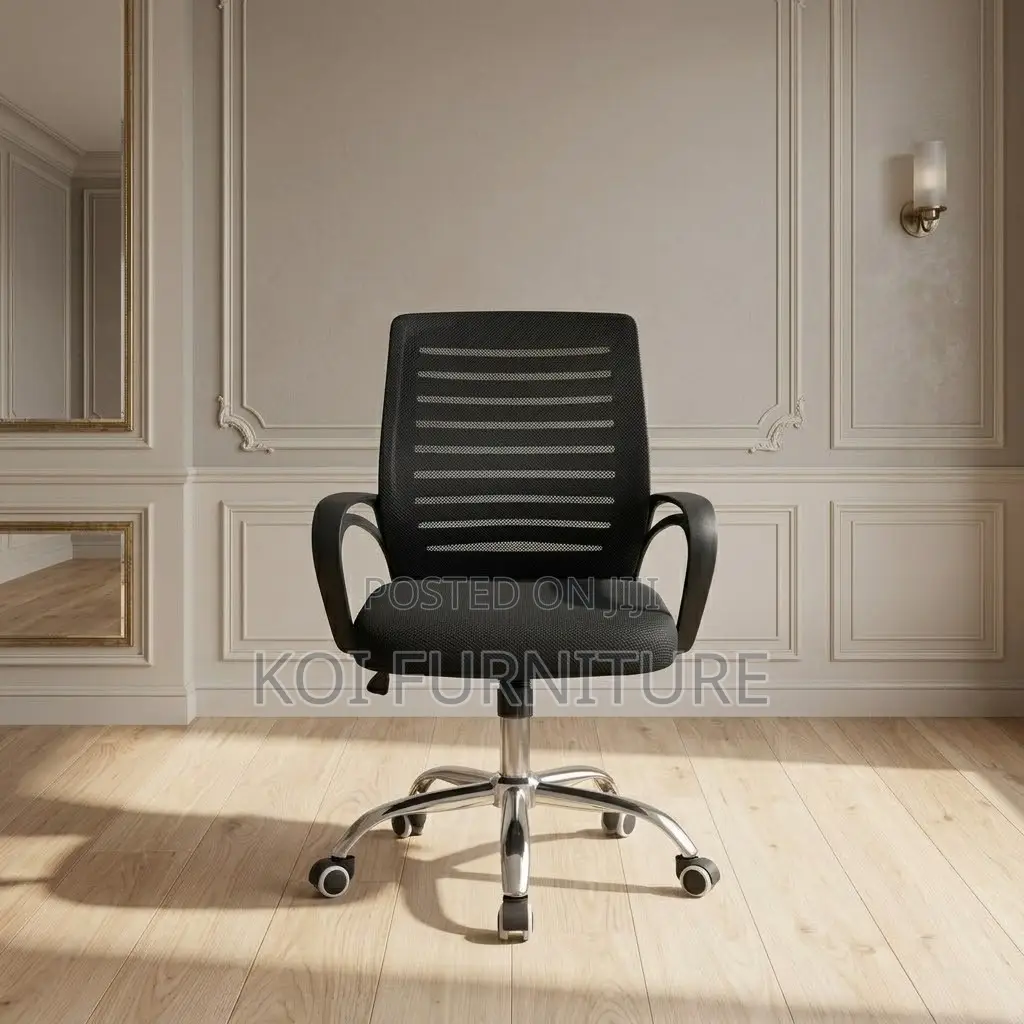 Office Chairs; Mid Backrest Ergonomical Office Staff Seat