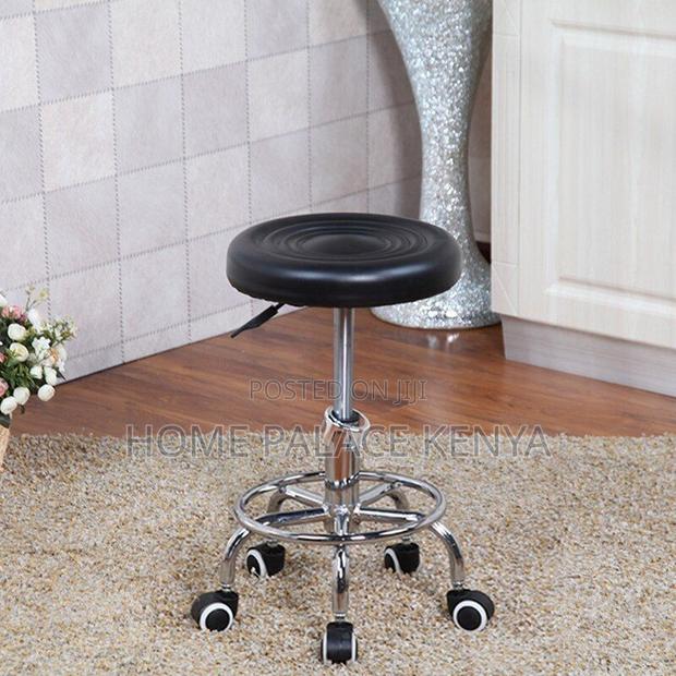 Kitchen Stool; Modern Swivel Kitchen Stool With Adjustable Height - thumbnail 5