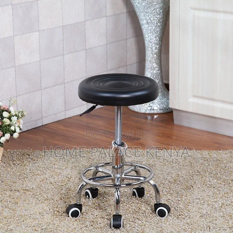 Kitchen Stool; Modern Swivel Kitchen Stool With Adjustable Height