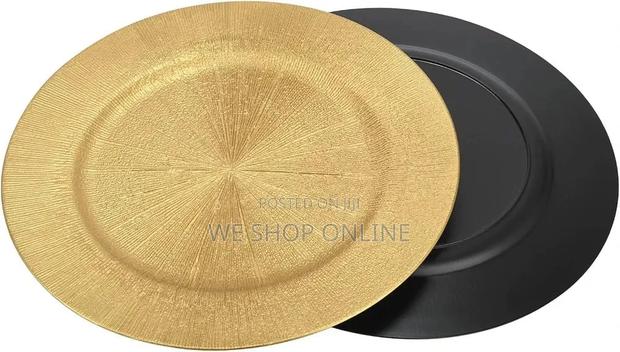 13 Inch Gold Charger Plates - thumbnail 5